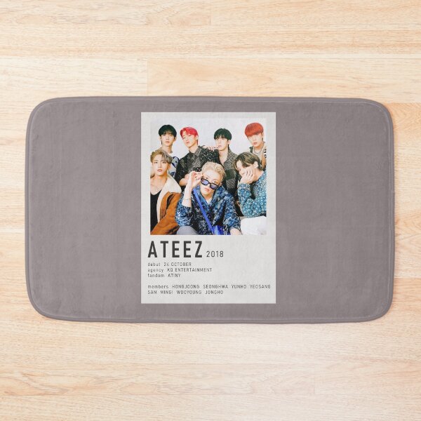 Item preview, Ateez Alternate minimalist poster designed and sold by kpopular studios.