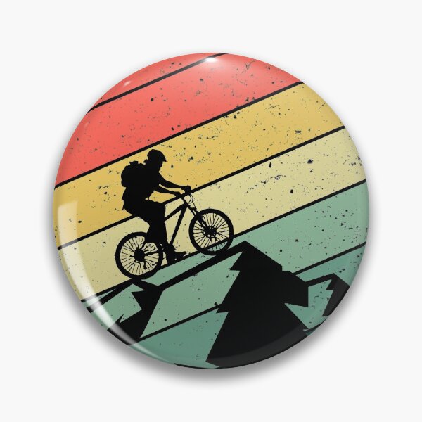Item preview, Vintage mountain bike retro sunset Sticks Pass designed and sold by MiloHarris.