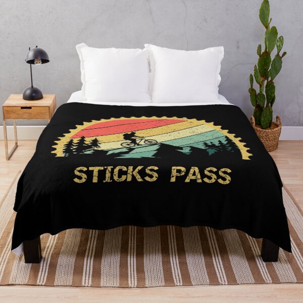Item preview, Vintage mountain bike retro sunset Sticks Pass designed and sold by MiloHarris.