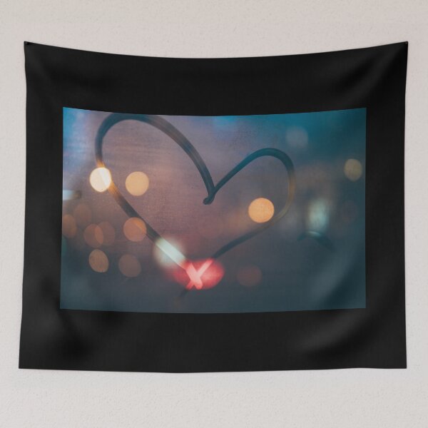 Item preview, Hand drawn heart in mist designed and sold by AnnoyedMouse.