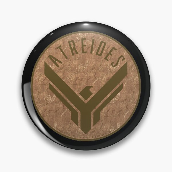 Item preview, Dune - House Atreides Round (Dark Pattern) - designed and sold by Printerially.