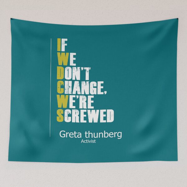 Item preview, greta thunberg activist global warning Environmental  designed and sold by DesignerFollow.