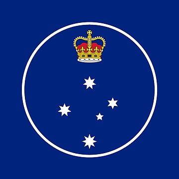 Artwork thumbnail, Australia Flag Victoria #1 by SalahBlt