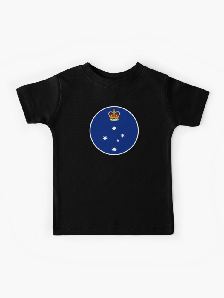 Thumbnail 1 of 2, Kids T-Shirt, Australia Flag Victoria #1 designed and sold by SalahBlt.