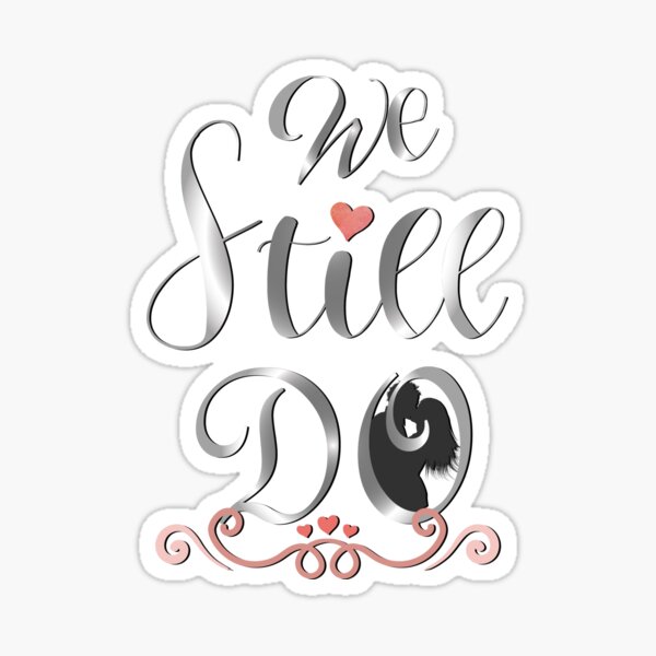 platinum-wedding-anniversary-platinum-sticker-by-docartdesign