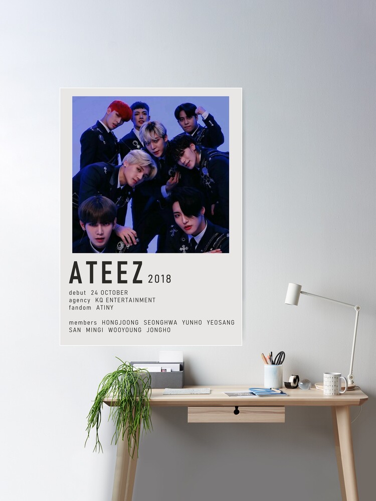 Ateez Alternate minimalist poster | Poster