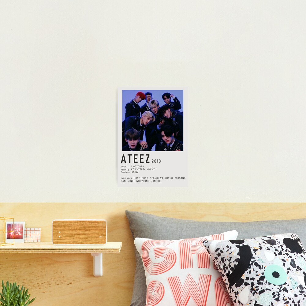 Ateez Alternate minimalist poster | Poster