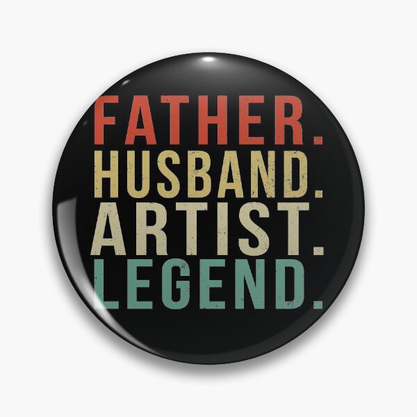 Item preview, Artist Dad Vintage/ Father. Husband. Artist . Legend.  designed and sold by PGPshop.