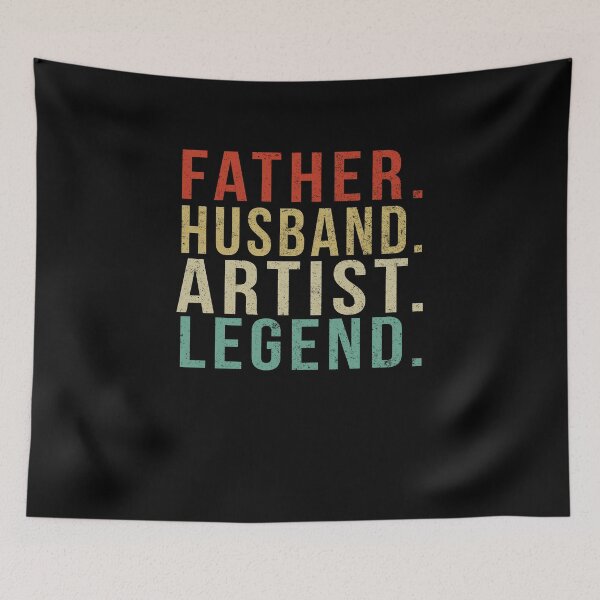 Item preview, Artist Dad Vintage/ Father. Husband. Artist . Legend.  designed and sold by PGPshop.