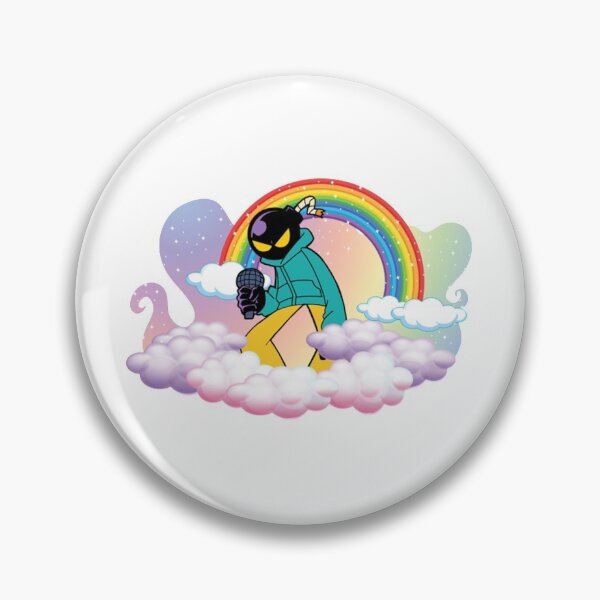 Item preview, Rainbow Star Friday Night Funkin Whitty designed and sold by KBdesignsXOXO.