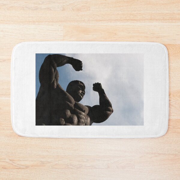 Item preview, A statue of a muscular man standing in the sun. designed and sold by Kedmaneeshop.