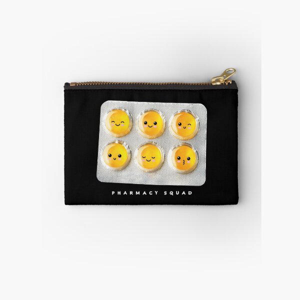 Item preview, Pharmacy squad blister yellow emoji pills designed and sold by Eenig.