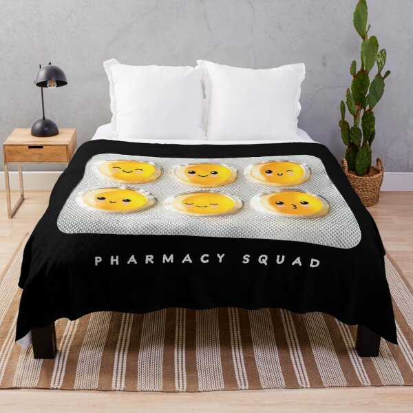 Item preview, Pharmacy squad blister yellow emoji pills designed and sold by Eenig.