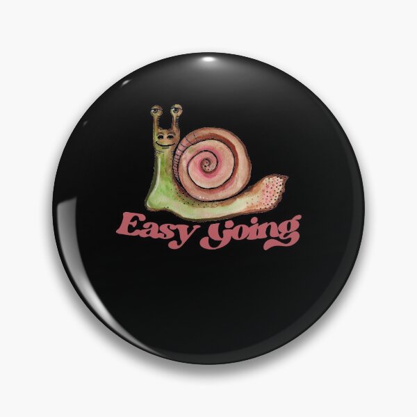 Item preview, Easy Going Snail designed and sold by FrictionMaxxing.
