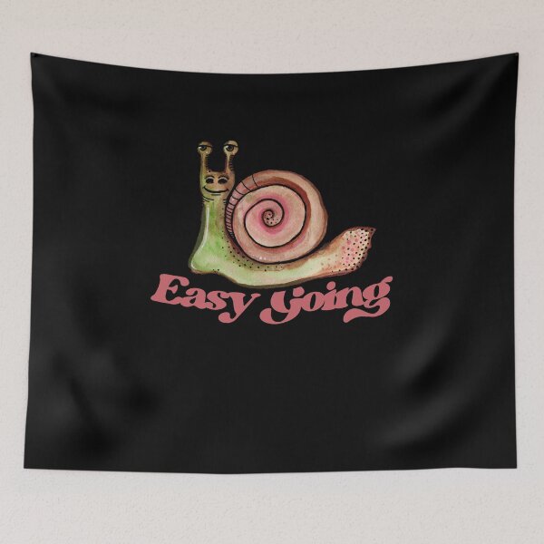 Item preview, Easy Going Snail designed and sold by FrictionMaxxing.