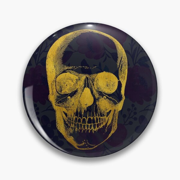 Item preview, Golden Skull (Pattern) designed and sold by PanicDay.