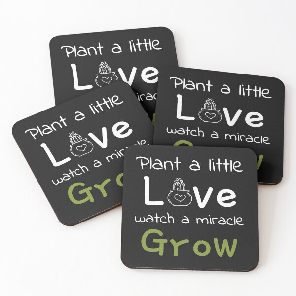 Item preview, Plant a little love and watch a miracle grow designed and sold by GardeningBen.