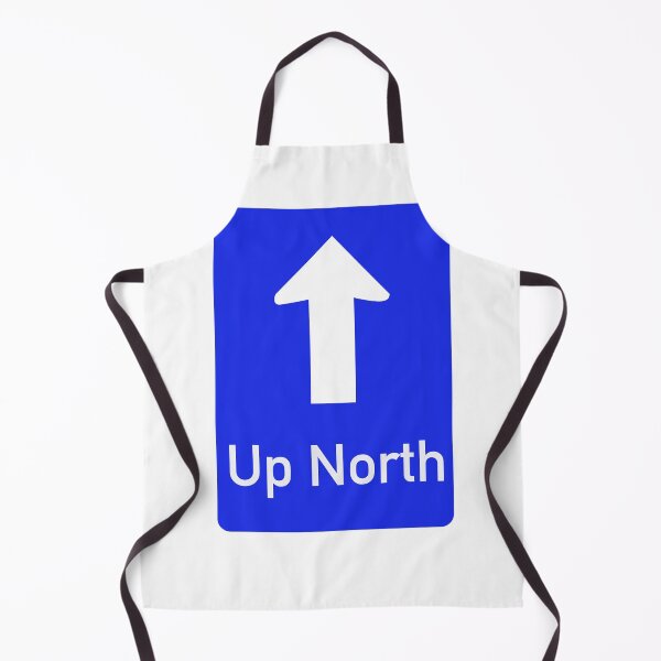 Item preview, Up north roadsign designed and sold by qlobba.