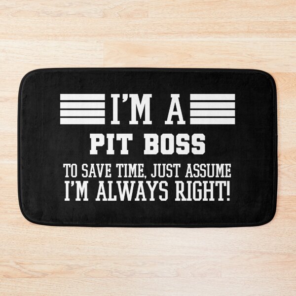 Item preview, Pit boss Gift, I'm A Pit boss To Save Time Just Assume I'm Always Right Gift For Funny Coworker Boss Mug Gift designed and sold by Orange Pieces.
