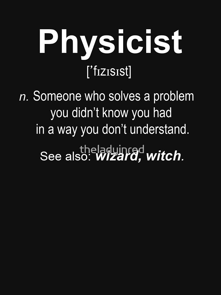 Physicist W by theladyinred