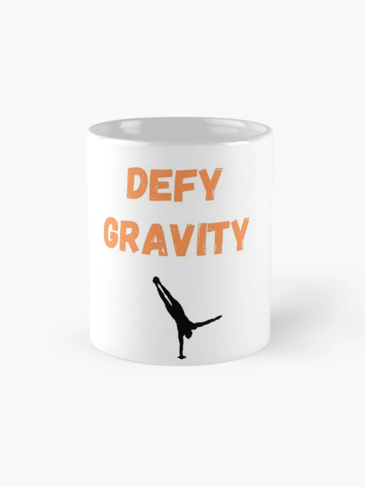 Thumbnail 4 of 6, Coffee Mug, Defy Gravity designed and sold by PureGeometry.