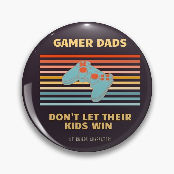 Item preview, Gamer Dads Don't Let Their Kids Win (Bold Version) | Geeky Father's Day Design designed and sold by GeekFlex.