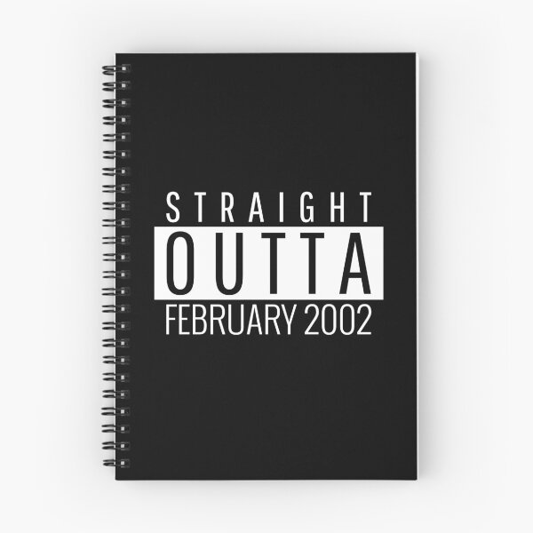 Item preview, Straight Outta February 2002  designed and sold by Teelogic.