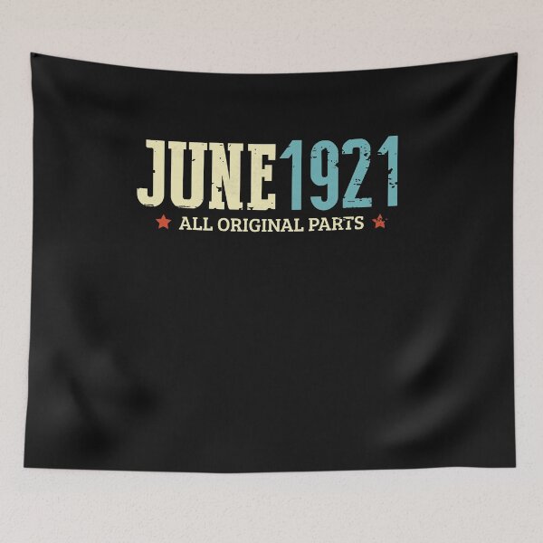 Item preview, Funny June 1921 Original Parts Vintage 100th Birthday designed and sold by lucydao123.