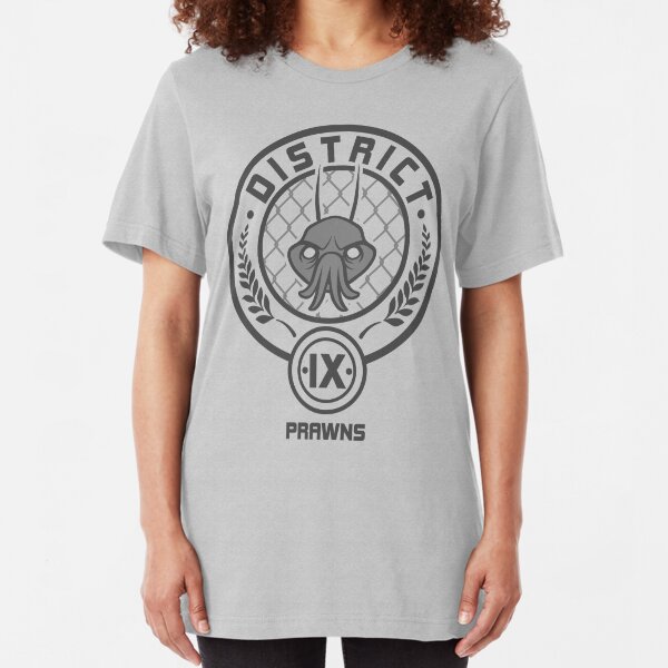 Prawn District (HG Parody) Slim Fit T-Shirt