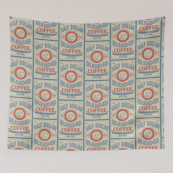 Item preview, Half Dollar Coffee designed and sold by DQbd.