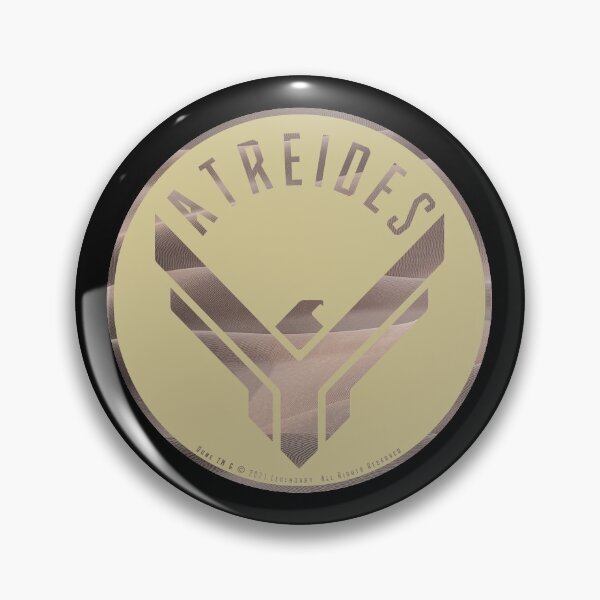 Item preview, Dune - House Atreides Round Inverted (Light Image) - designed and sold by Printerially.