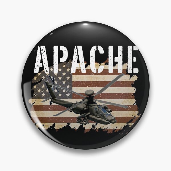 Item preview, Vintage Apache US Army Helicopter designed and sold by CoolCreative.