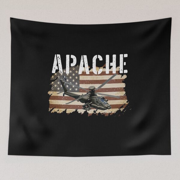 Item preview, Vintage Apache US Army Helicopter designed and sold by CoolCreative.