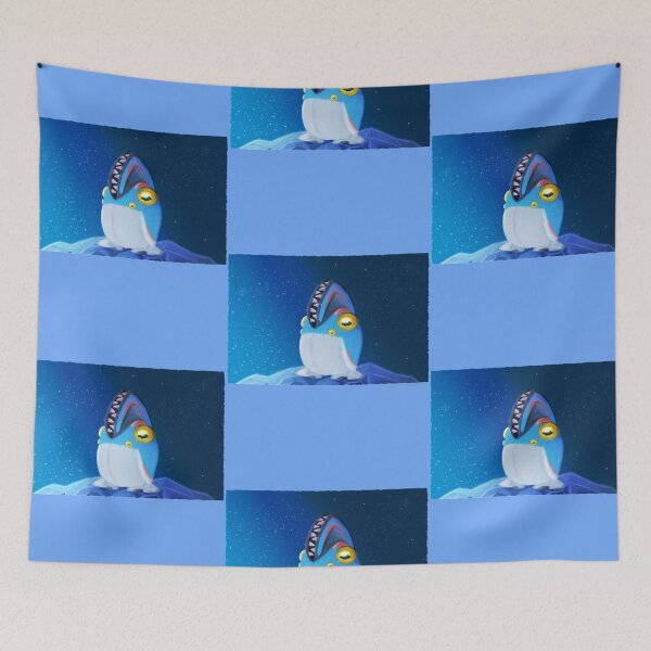 Item preview, Subnautica Below Zero Pengling on an Ice rock designed and sold by KBdesignsXOXO.