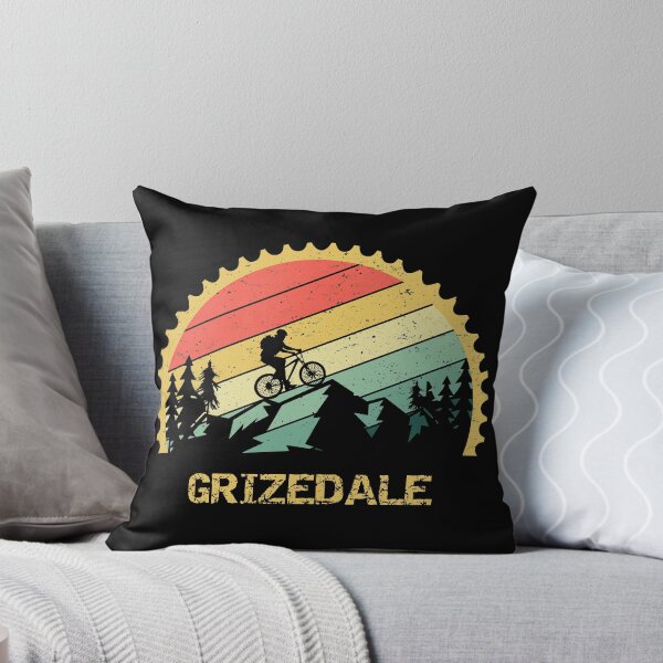 Item preview, Vintage mountain bike retro sunset Grizedale designed and sold by MiloHarris.