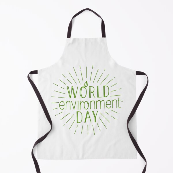 Item preview, World Environment Day - Green Logo Simple Minimalist designed and sold by WearWolfDesigns.