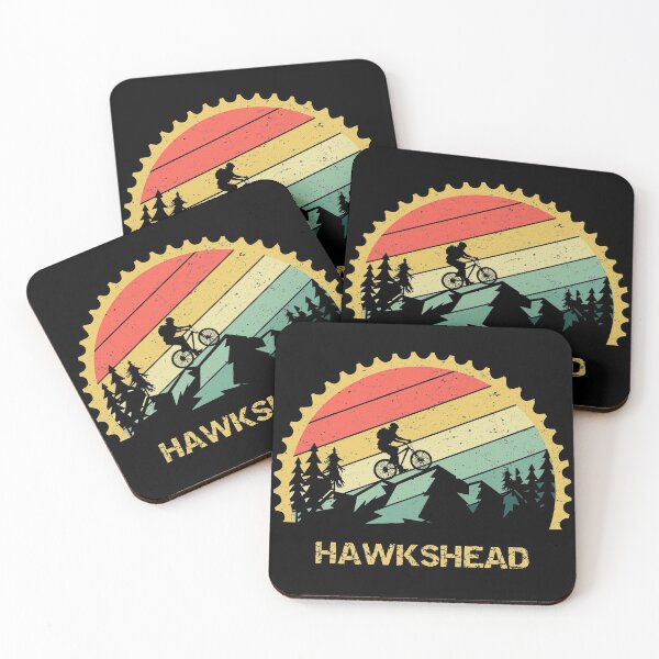 Item preview, Vintage mountain bike retro sunset Hawkshead designed and sold by MiloHarris.