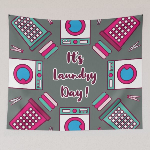 Item preview, It's Laundry Day Mandala | Green Pink | Grey designed and sold by Wintre2.