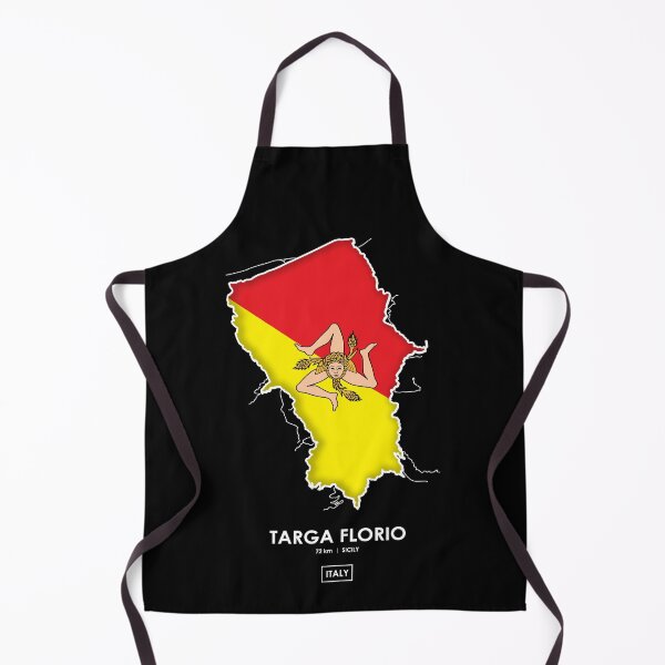 Item preview, Targa Florio 72km - Sicily TRACK MAP FLAG designed and sold by andreanastasio.