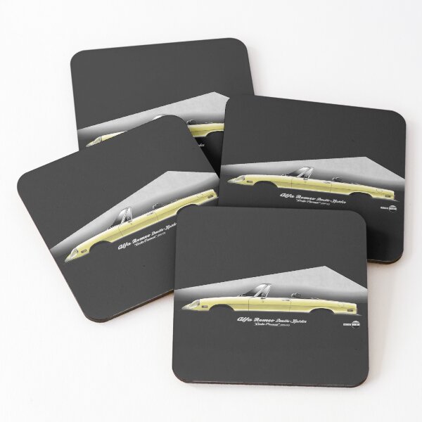 Item preview, Silhouette of Alfa Romeo Duetto Spider Coda Tronca Giallo Canarino designed and sold by Azaziel.