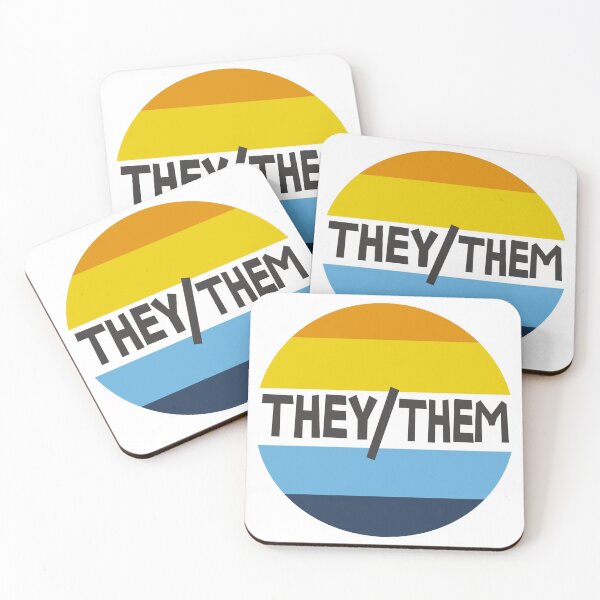 Item preview, Pronouns They/Them Pronouns Aroace designed and sold by  NamelessMeowMeow.
