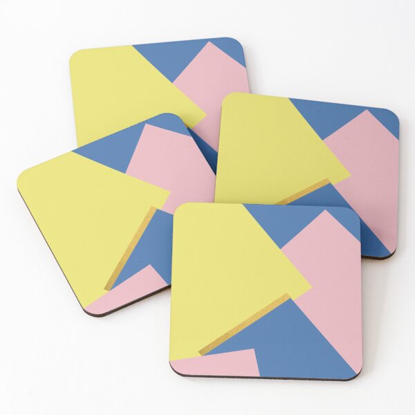 Item preview, Minimalist Blue Pale Pink Yellow designed and sold by BEyourself be.