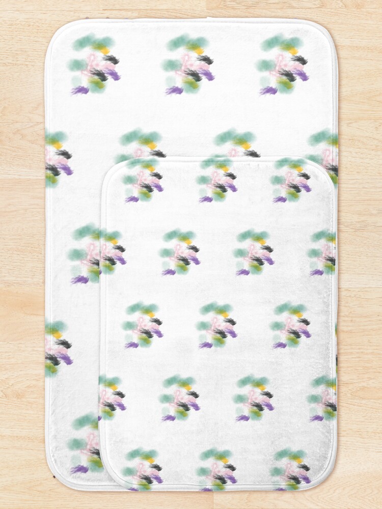 Thumbnail 5 of 6, Bath Mat, Color Expression  designed and sold by Right-M-E.