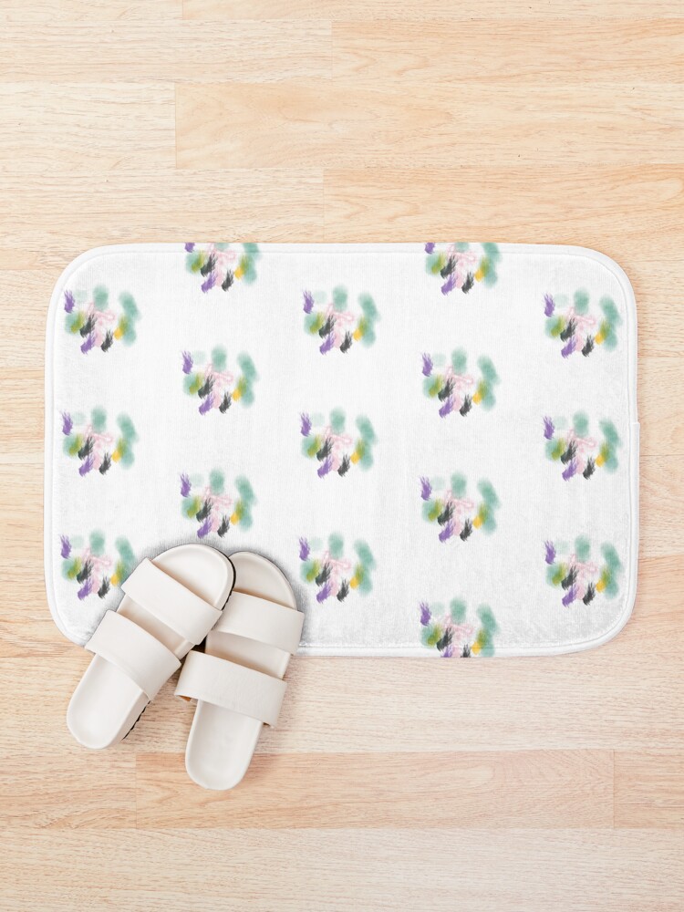 Thumbnail 1 of 6, Bath Mat, Color Expression  designed and sold by Right-M-E.