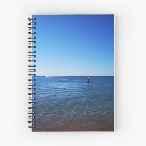 Item preview, The blue dream - photo design sea with Stand Up Paddler designed and sold by kikidu21.