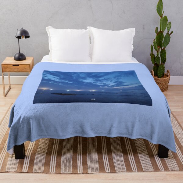 Item preview, The sight of lighted cuttlefish ships after sunset in the eastern sea of Jeju, Jeju Island.Korea. designed and sold by human8891.