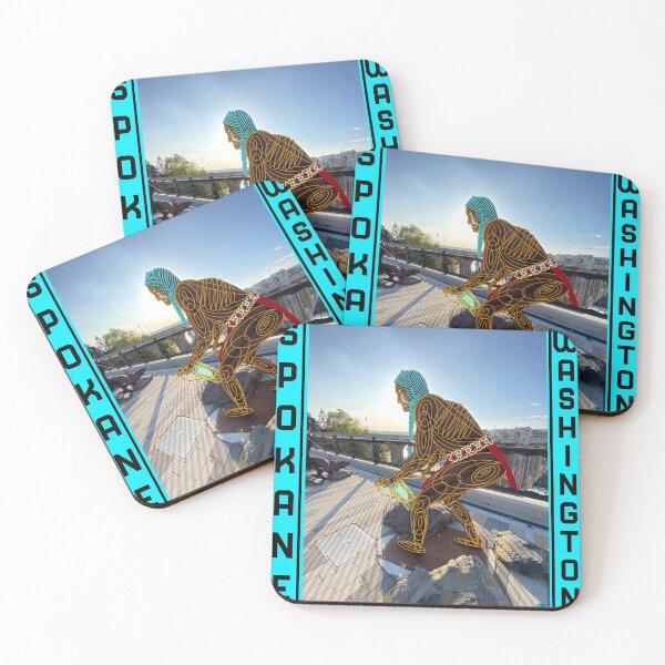 Item preview, Spokane Native American Fisherman  designed and sold by JAWSCreatives.