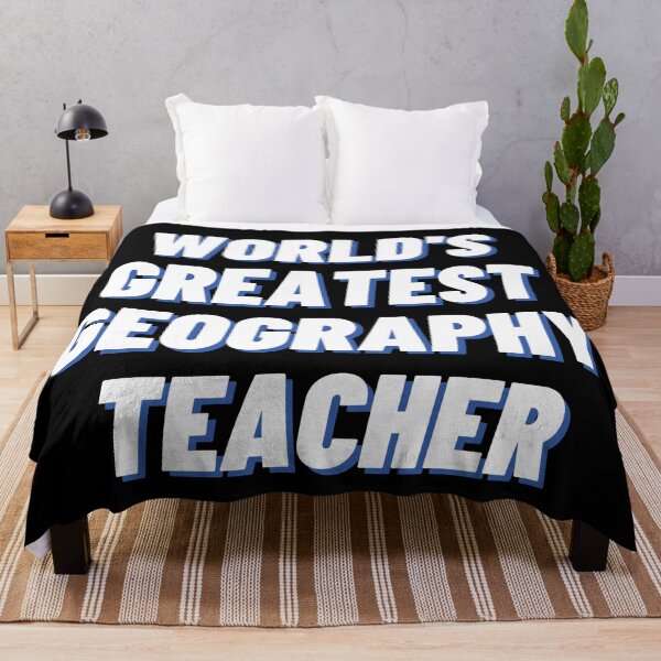 Item preview, World's Greatest Geography Teacher designed and sold by Veriepear.