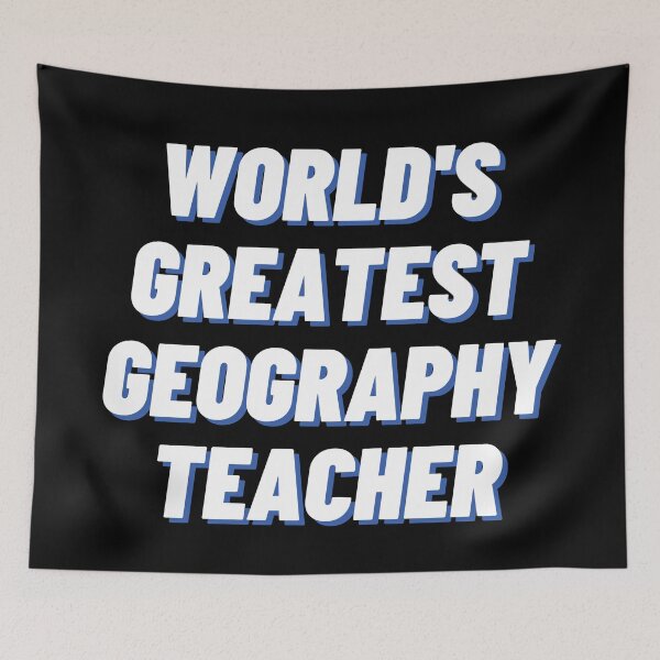 Item preview, World's Greatest Geography Teacher designed and sold by Veriepear.