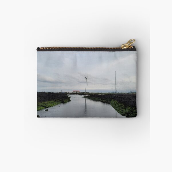 Item preview, Sunset and windmills projected on the eastern seacoast of Jeju at sunset, Jeju Island.Korea. designed and sold by human8891.